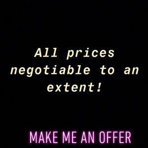 Make me an offer!